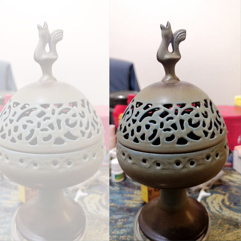 Home Fragrance Zen - Pembakar Dupa Kreatif Rak Aroma Keramik,