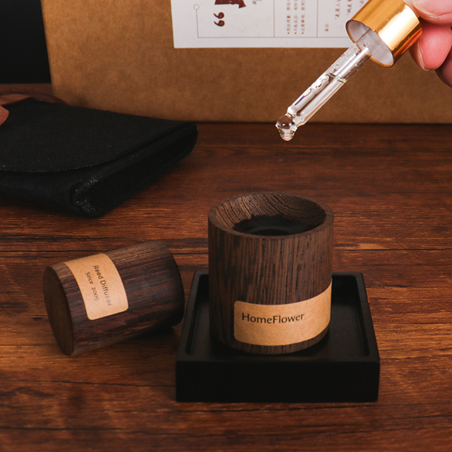 Home Fragrance Diffuser - Diffuser minyak esensial kenari hitam, pengharum