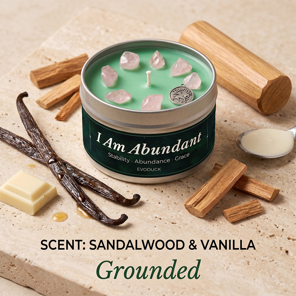 Lilin Aromaterapi Zodiak Aurus - Home Fragrance Vanilla Scented Candle ulasan dan harga