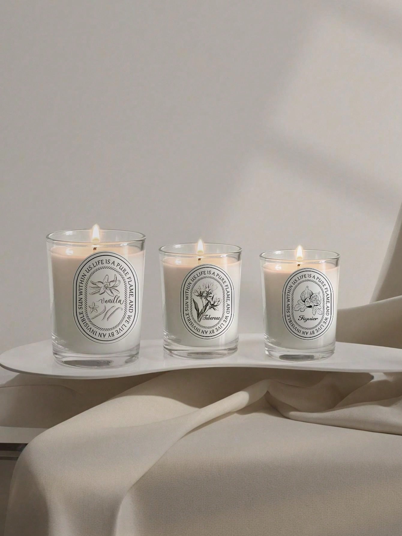 Lilin Aroma Vanilla, Lavender, - Home Fragrance Vanilla Scented Candle ulasan dan harga