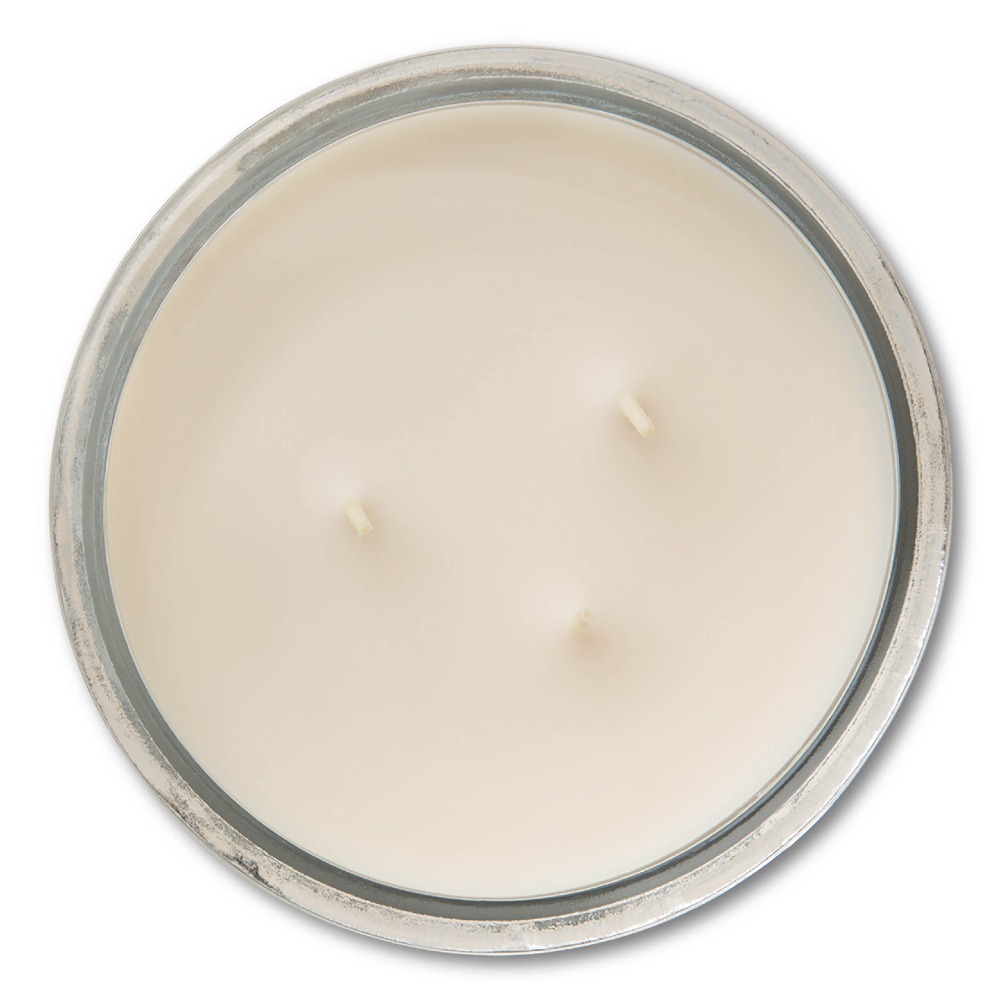 Set Lilin Kaca Tiga Sumbu Bera - Home Fragrance Vanilla Scented Candle ulasan dan harga