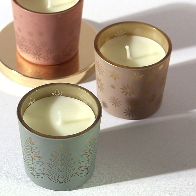 Lilin keramik warna-warni, pew - Fragrance Home Decor ulasan dan harga