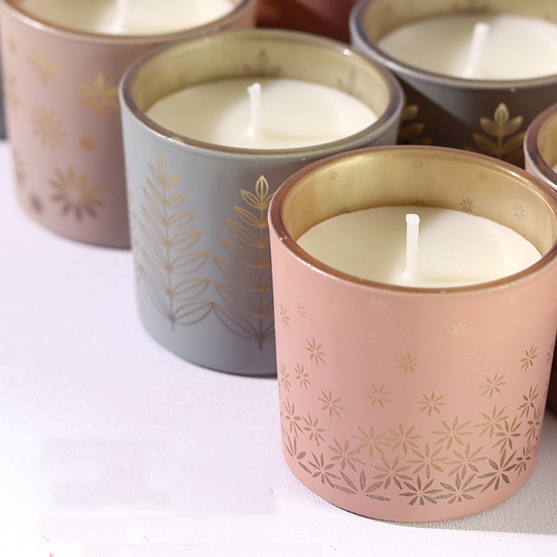 Lilin keramik warna-warni, pew - Fragrance Home Decor ulasan dan harga