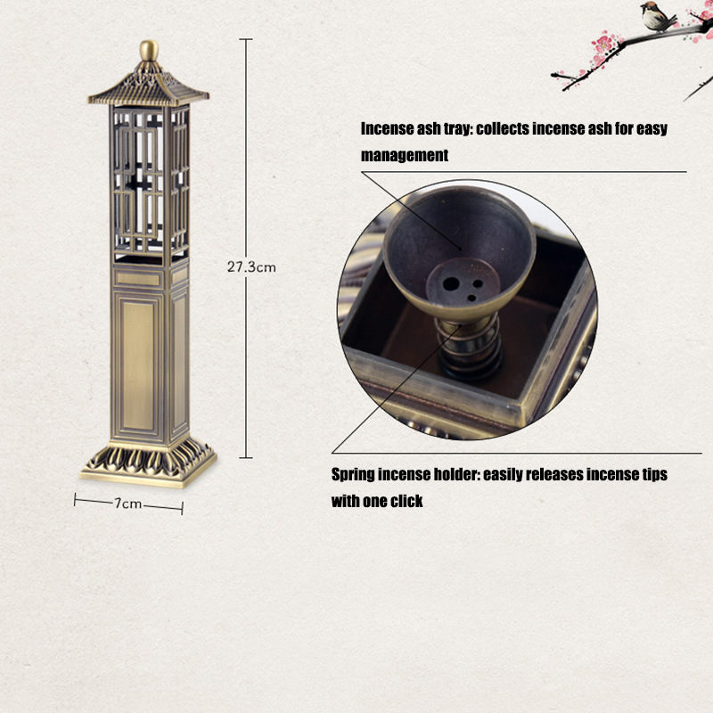 Paviliun gaya Cina, pembakar d - Home Fragrance Zen ulasan dan harga