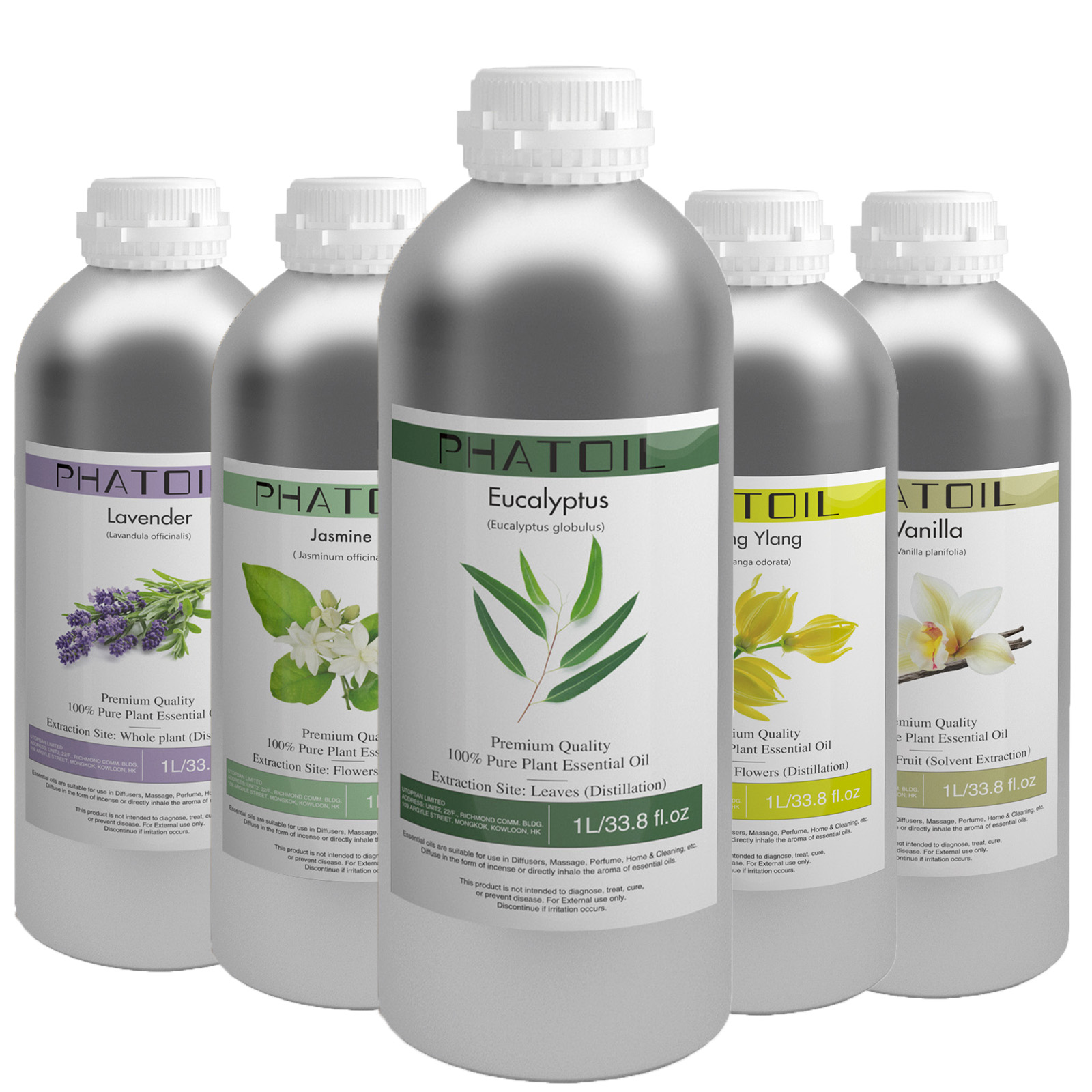 PHATOIL 1000Ml Minyak Esensial - Home Fragrance Eucalyptus ulasan dan harga
