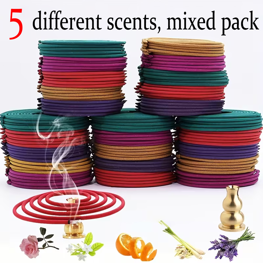 Set Campuran Dupa Spiral Klasi - Home Fragrance Jasmine ulasan dan harga