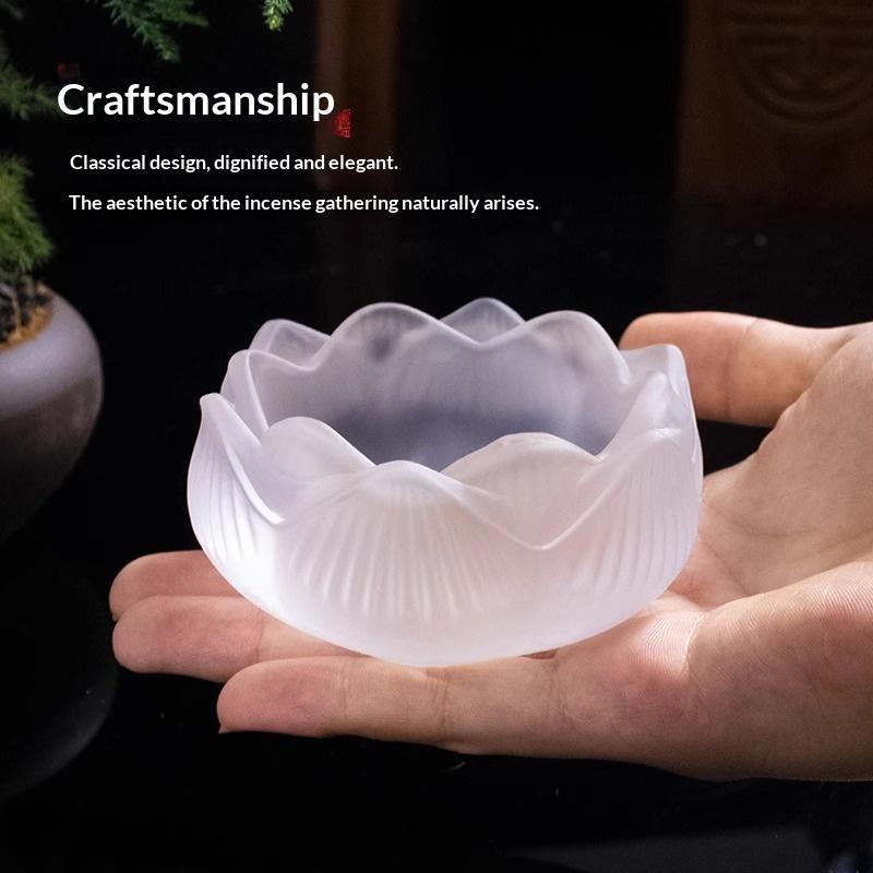 Tempat Dupa Kristal Kaca Kreat - Home Fragrance Zen ulasan dan harga