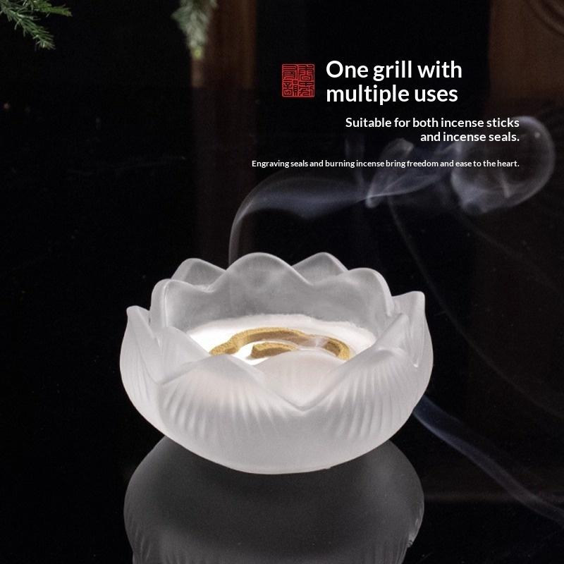 Tempat Dupa Kristal Kaca Kreat - Home Fragrance Zen ulasan dan harga